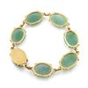 Image 2 : 14k Gold Aventurine Bracelet