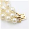 Image 4 : French Pearl Ruby Diamond 18k Gold Bracelet