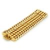 Image 1 : Retro Wide 18k Gold Bracelet