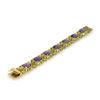 Image 3 : Amethyst Peridot 14k Gold Bracelet