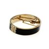 Image 2 : Pair of Victorian 14k Gold Enamel Bangle Bracelet