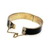 Image 3 : Pair of Victorian 14k Gold Enamel Bangle Bracelet