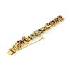 Image 1 : Gem Set 14k Gold Bracelet