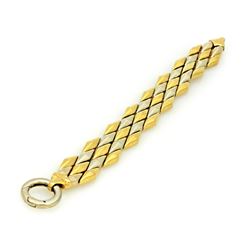 Two Tone 18k Gold Bracelet