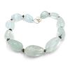 Image 1 : 1,265 ct Aquamarine Bead Necklace