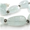 Image 2 : 1,265 ct Aquamarine Bead Necklace