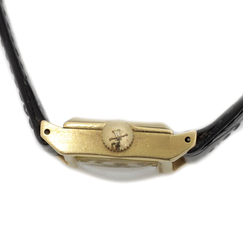 Rolex Precision 18k Gold Ladies Watch