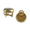 Image 2 : Tenthio 18k Gold Diamond Tsavorite Cufflinks