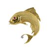 Image 1 : 18k Gold Diamond Ruby Fish Pin