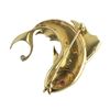 Image 2 : 18k Gold Diamond Ruby Fish Pin