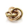 Image 1 : Two Tone 14k Gold Knot Pin