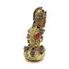 Image 2 : Gem Set Warrior Silver Gilt Table Seal