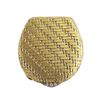 Image 1 : Cartier 18k Gold Diamond Weaved Pill Box