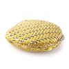 Image 5 : Cartier 18k Gold Diamond Weaved Pill Box