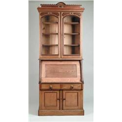 VICTORIAN SLANT FRONT  SECRETARY.