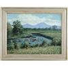 Image 1 : GEORGE ARTHUR HAYS (American, 1854-1934) "FLAGSTAFF, MAINE".