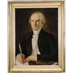 UNSIGNED PORTRAIT OF A GENTLEMAN AUTHOR.