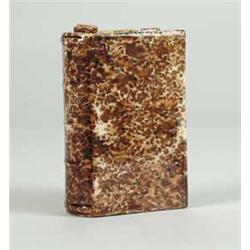 BENNINGTON BOOK FLASK.