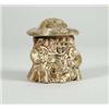 Image 1 : BENNINGTON TOBY SNUFF JAR.