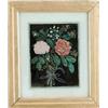 Image 1 : SMALL REVERSE PAINTED TINSEL PAINTING.