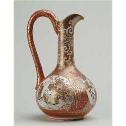FINE KUTANI HANDLED EWER.