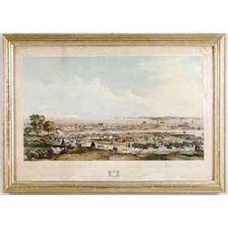 ENDICOTT & CO., LITHOGRAPHERS (American, 1852-1886) "ENCAMPMENT OF THE 2D. DIV. OF M.V.M. ON WINTER 