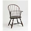 Image 1 : ANTIQUE BOWBACK WINDSOR ARMCHAIR.