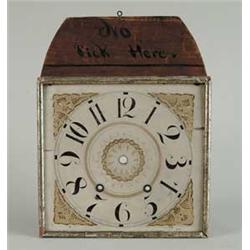 EARLY CLOCK FACE TAVERN SIGN.