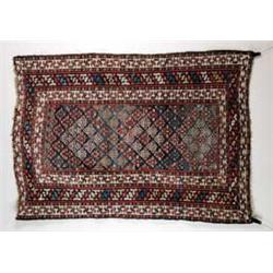 SMALL ORIENTAL AREA RUG.