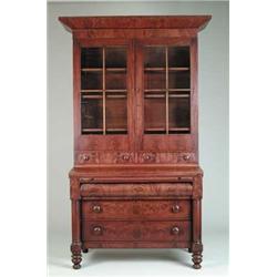 EMPIRE MAHOGANY SECRETARY.
