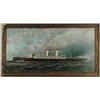 Image 1 : ANTONIO JACOBSEN (American, 1850-1921) PORTRAIT OF THE STEAMSHIP CZARITZA.