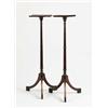 Image 1 : PAIR OF TALL TORCHEE STYLE STANDS.