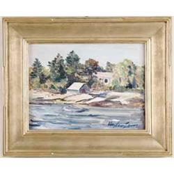 HAYLEY LEVER (American, 1876-1958) "STONEY CREEK, CONNECTICUT".
