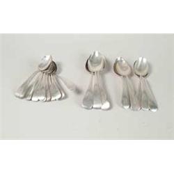 TWENTY STERLING SPOONS BY FRANK M. WHITING CO. OLD ENGLISH.