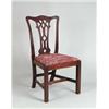 Image 1 : CARVED SIDE CHAIR BY ROBINSON MAKERS, ROBINSON FURNITURE MANUFACTURER.