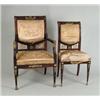 Image 1 : FOUR FRENCH EMPIRE STYLE CHAIRS.