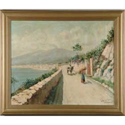 GAETANO ESPOSITO (Italian, 1858-1911) "SORRENTO", ITALY.