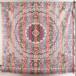 FOUR COLOR COVERLET.