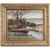 Image 1 : ABRAHAM BOGDANOVE (American, 1887-1946) LATE FALL ON THE MAINE COAST.
