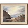 Image 1 : JAMES A. CAMLIN (American, 1918-1982) TRANQUIL MAINE COVE.