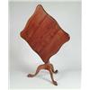 Image 1 : SHAPED TOP TILT TOP TEA TABLE.