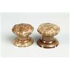 Image 1 : FLINT ENAMEL PAIR OF DOORKNOBS.