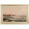 Image 1 : WARREN W. SHEPPARD (American, 1858-1937) SUNRISE OVER ROCKY COASTLINE.