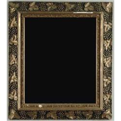 VICTORIAN BEVELED EDGE MIRROR.