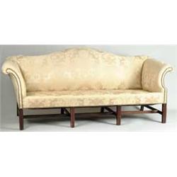CHIPPENDALE STYLE SOFA FRAME.