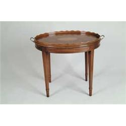 KITTINGER INLAID STAND.