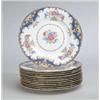 Image 1 : TWELVE "SHELLEY" PLATES IN THE "SHERATON" PATTERN.