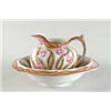 Image 1 : TULIP DECORATED PITCHER AND BOWL SET.
