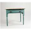 Image 1 : SCRUB TOP 1-DR PAINTED WORK TABLE.