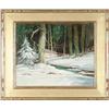 Image 1 : JAMES KING BONNAR (American, 1885-1961) WINTER LANDSCAPE.